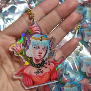 Acrylic Keychain – “The Vase”