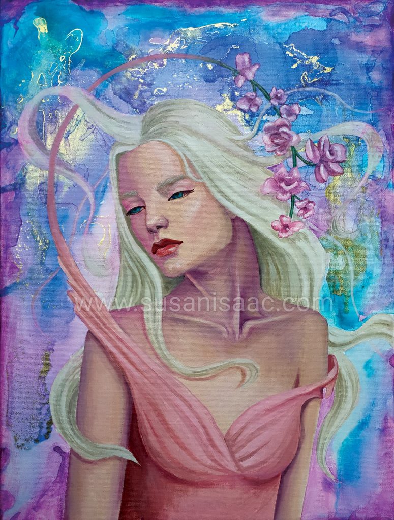 Por art woman